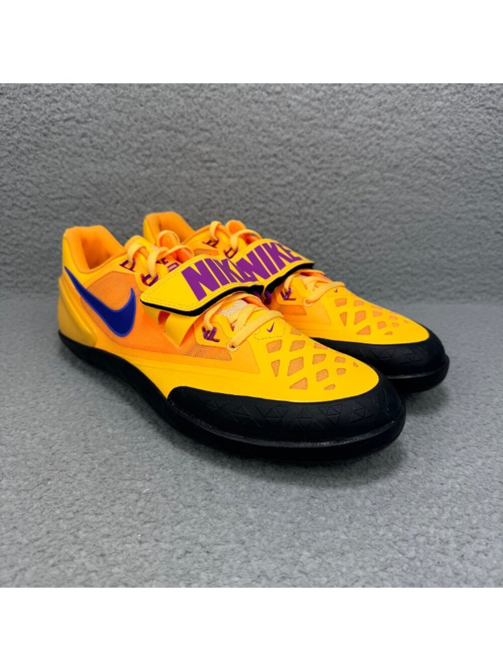Nike Zoom Rotational 6 Mens 10.5 Citron Pulse Track & Field Throwing Sneakers